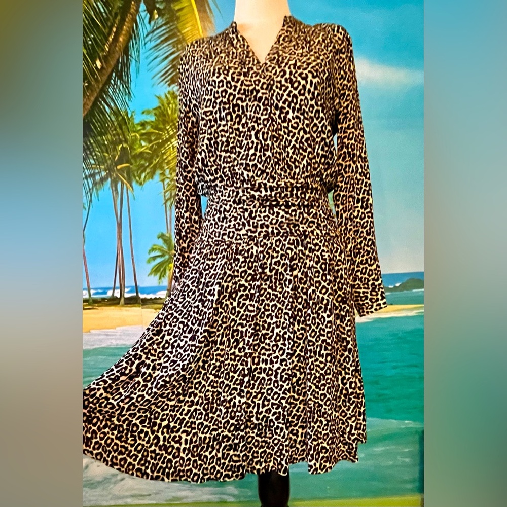 DKMY  Leopard dress Brand new. Size S